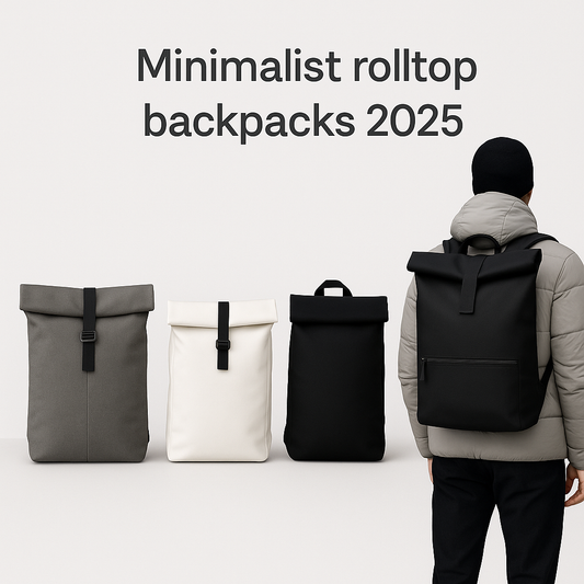 Paras rolltop-reppu 2025 – minimalistinen ja käytännöllinen valinta