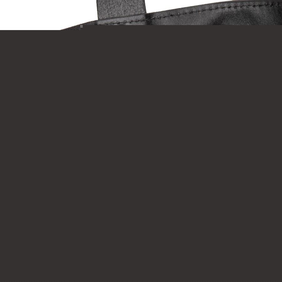 Large Handbag Adele - Genuine Black Leather